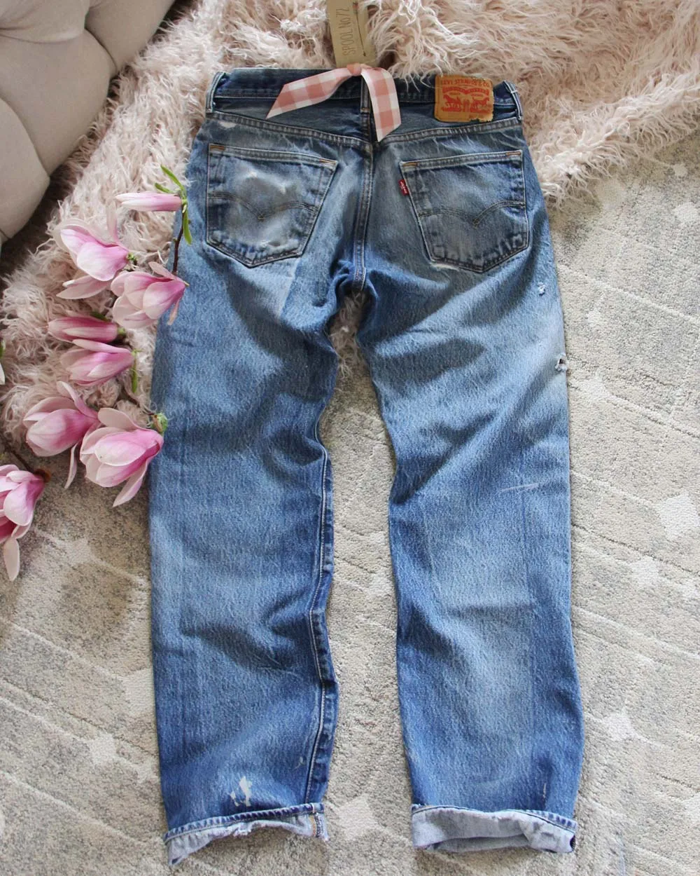 Vintage Butterfly Patch Levi's