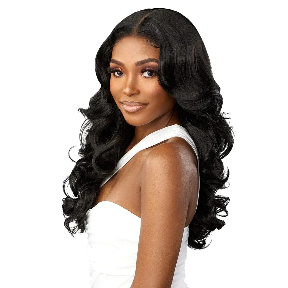 VOLUME CURL 22″ | Sensationnel Butta Lace Human Hair Blend HD Lace Front Wig