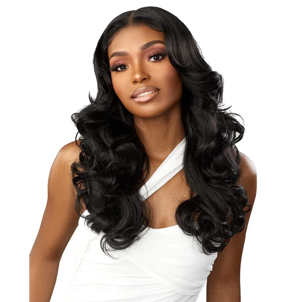 VOLUME CURL 22″ | Sensationnel Butta Lace Human Hair Blend HD Lace Front Wig