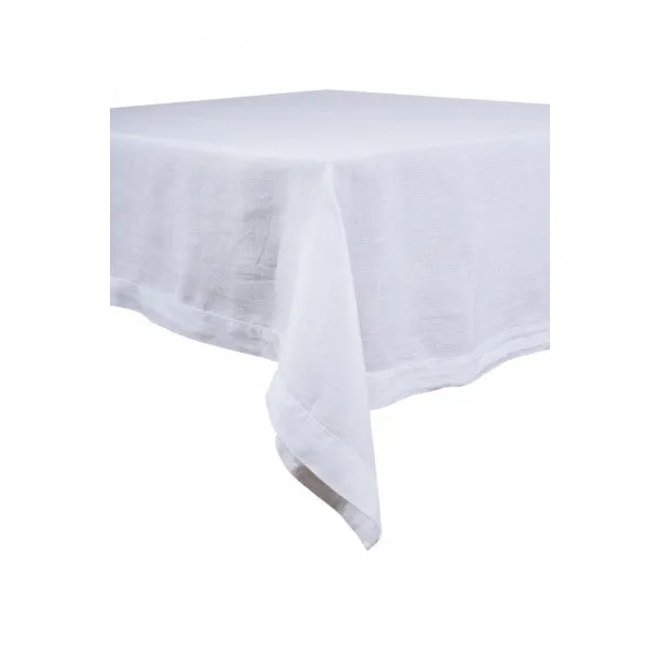 Washed Linen Tablecloth - Granite, Natural, Bronze, Khaki or White